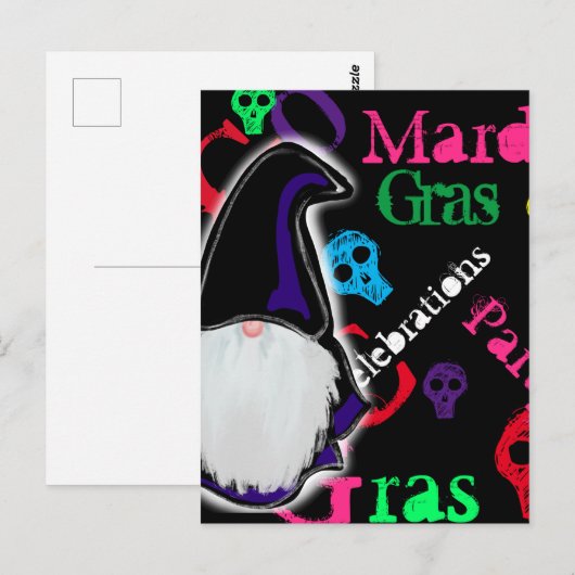 CARTE POSTALE GNOMES (Devant / Derrière)