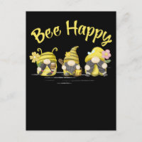 Gnomes Apiculture Mignon Abeille Heureux