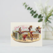 Carte Postale Gnomes de boîte à cigares vintages (Debout devant)