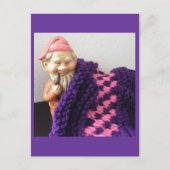 Carte Postale Gnomes Love Tricot (Devant)