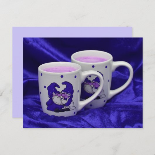 carte postale gnomes passion pourpre (Devant / Derrière)