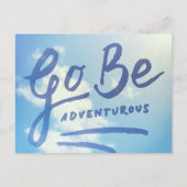 Carte Postale Go Be Adventury Sky (Devant)