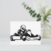 Carte Postale Go Kart Racing (Debout devant)