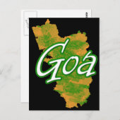 Carte Postale Goa (Devant / Derrière)