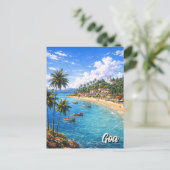 Carte Postale Goa Inde (Debout devant)