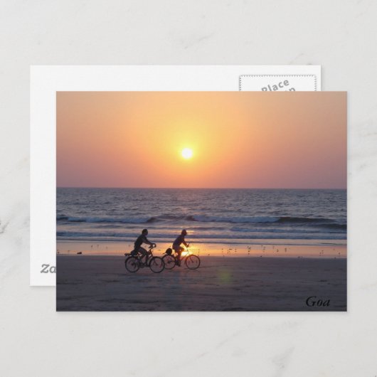 Carte Postale Goa, Inde (Devant / Derrière)