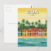 Carte Postale Goa Inde (Devant / Derrière)
