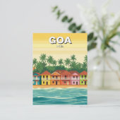 Carte Postale Goa India (Debout devant)