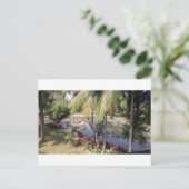 Carte Postale Goa India Garden (Debout devant)