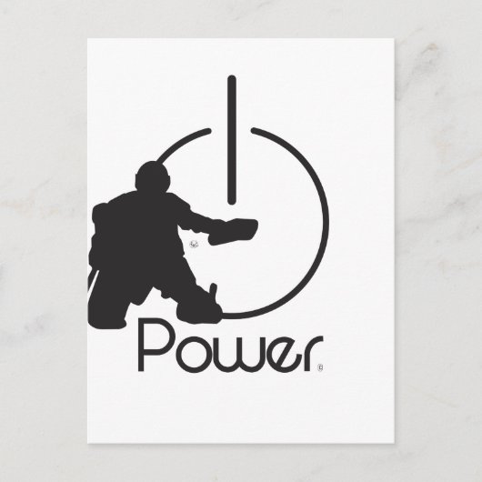 Carte Postale Goalie (Devant)