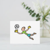 Carte Postale Goalkeeper (Debout devant)