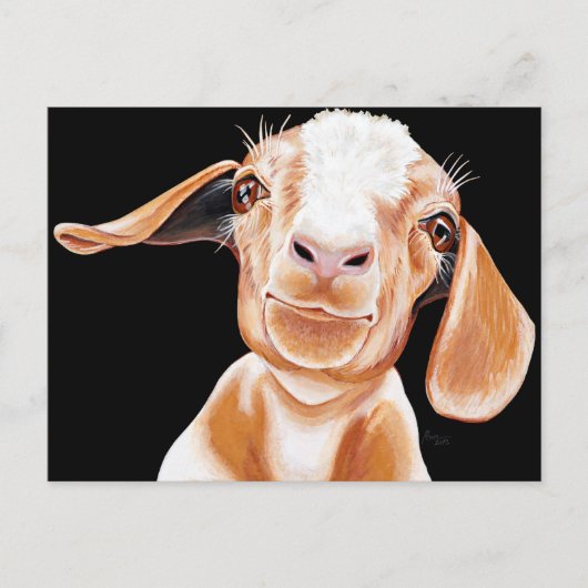 Carte Postale Goat Love (Devant)