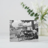 Carte Postale Goat Wagon Peddler, Cuba : 1920 (Debout devant)