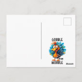Carte Postale Gobble jusqu'à ce que vous tournez (Dos)