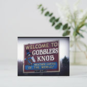 Carte Postale Gobblers Knob Punxsutawney, Pennsylvanie (Debout devant)