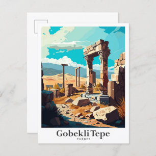 Carte Postale Gobekli Tepe Sanliurfa Turquie Voyage