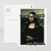 CARTE POSTALE GOD_SAVE_THE_MONA_LISA (Devant / Derrière)