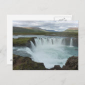 Carte Postale Godafoss Iceland (Devant / Derrière)