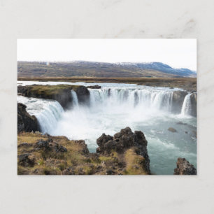 Carte Postale Godafoss, Islande