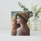 Carte Postale Goddess Yule d'hiver (Debout devant)
