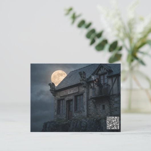 Carte Postale Godless Giftshop (Debout devant)