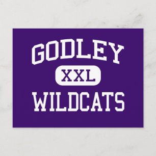 Carte Postale Godley - Wildcats - Lycée - Godley Texas