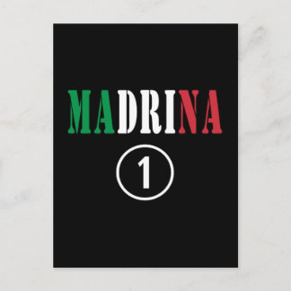Carte Postale Godmères italiennes : Madrina Numero Uno