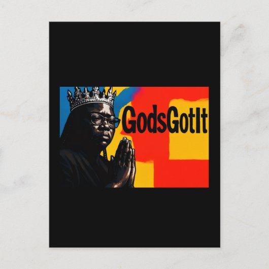 Carte Postale Gods Got It PostCard (Devant)