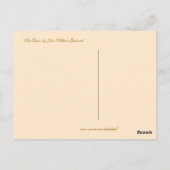 Carte Postale Godward et The Tease (Dos)