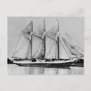 Carte Postale goélette Oliver H. Perry des Grands Lacs