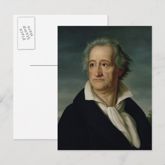 Carte Postale Goethe (Devant / Derrière)