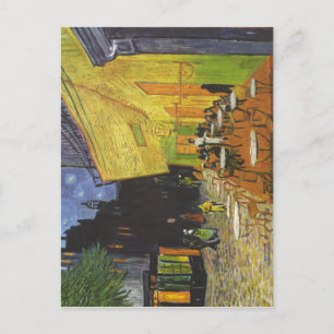 Carte Postale Gogh, Vincent van Caf? terasse bei Nacht Cafe Terr