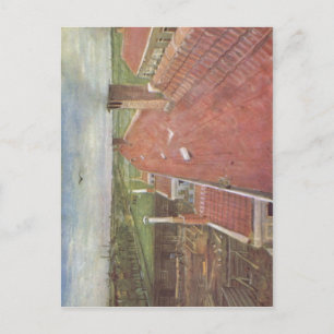 Carte Postale Gogh, Vincent Willem van D? cher, Blick von oberha