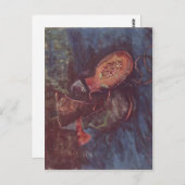 Carte Postale Gogh, Vincent Willem van Stilleben, Ein Paar Schuh (Devant / Derrière)