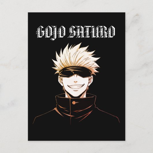 Carte Postale Gojo Satoru (Devant)