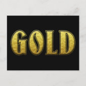 Carte postale Gold (Devant)