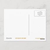 Carte postale "Gold" 'BFF!' Glitz (Dos)
