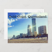 Carte postale, Gold Coast. (Devant / Derrière)