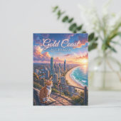Carte Postale Gold Coast Australie (Debout devant)