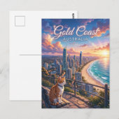 Carte Postale Gold Coast Australie (Devant / Derrière)