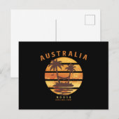 Carte Postale Gold Coast Sunset Noosa Queensland (Devant / Derrière)