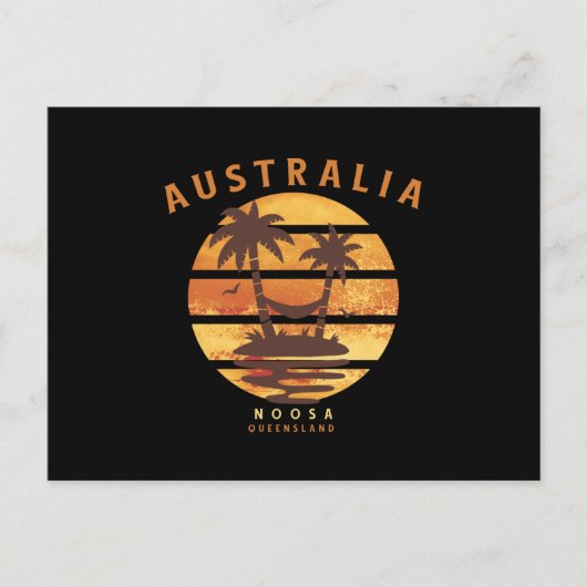 Carte Postale Gold Coast Sunset Noosa Queensland (Devant)