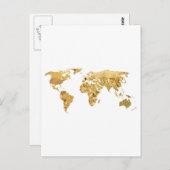 Carte Postale Gold Foil (Devant / Derrière)