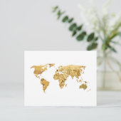 Carte Postale Gold Foil (Debout devant)