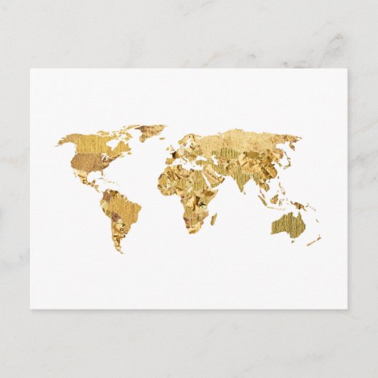 Carte Postale Gold Foil (Devant)