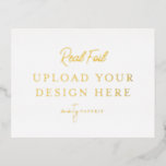 Carte postale Gold Foil Landcape<br><div class="desc">Customisez votre design dans Templett. Une fois la modification terminée,  téléchargez votre fichier dans un format JPG (n'oubliez pas d'activer l'option de fond perdu). Téléchargez votre design ici en cliquant sur le bouton bleu "Personnaliser".</div>