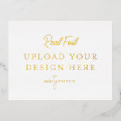 Carte postale Gold Foil Landcape (Recto)