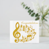 Carte Postale Gold Notes_ (Debout devant)