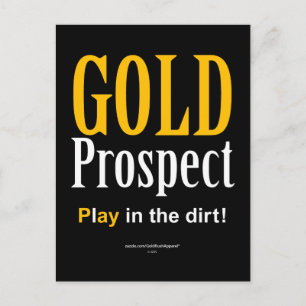 Carte Postale Gold Prospect