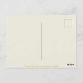 Carte postale Gold & Red Chiang Mai (Dos)